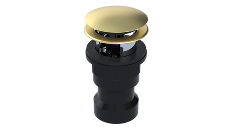 ABS Integral Waste & Overflow Clicker® Kit with Overflow, Partially Threaded Strainer (601Q)