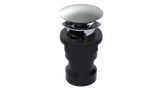 ABS Integral Waste & Overflow Clicker® Kit with Overflow, Partially Threaded Strainer (601Q)