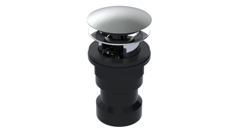 ABS Integral Waste & Overflow Clicker® Kit with Overflow, Partially Threaded Strainer (601Q)
