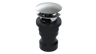 ABS Integral Waste & Overflow Clicker® Kit with Overflow, Partially Threaded Strainer (601Q)