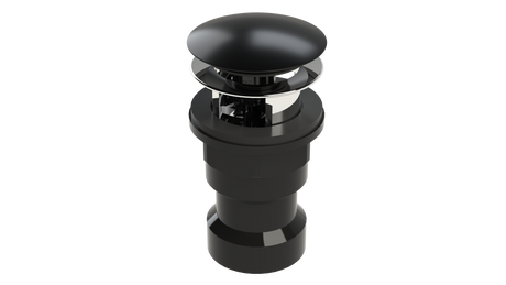 ABS Integral Waste & Overflow Clicker® Kit with Overflow, Partially Threaded Strainer (601Q)