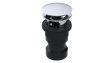 ABS Integral Waste & Overflow Clicker® Kit with Overflow, Partially Threaded Strainer (601Q-MW)