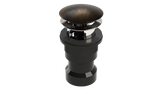 ABS Integral Waste & Overflow Clicker® Kit with Overflow, Partially Threaded Strainer (601Q)