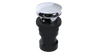 ABS Integral Waste & Overflow Clicker® Kit with Overflow, Partially Threaded Strainer (601Q)