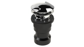 ABS Integral Waste & Overflow Twirl™ Kit with Overflow, Partially Threaded Strainer (601T)