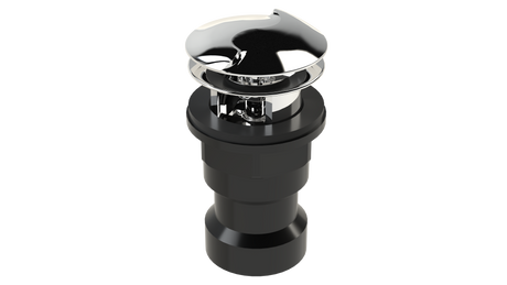 ABS Integral Waste & Overflow Twirl™ Kit with Overflow, Partially Threaded Strainer (601T)