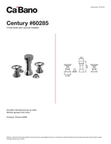 4 Hole bidet with vacuum breaker