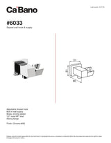 Square wall hook&supply
