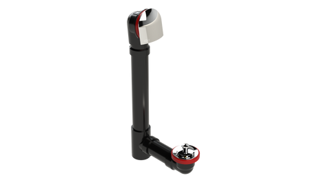 ABS OFFSET WASTE & OVERFLOW LIFT & TURN (6040L)