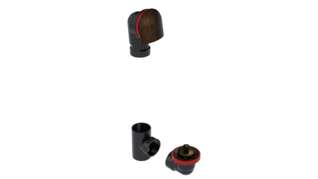 ABS OFFSET WASTE & OVERFLOW LIFT & TURN KIT (6040LK)