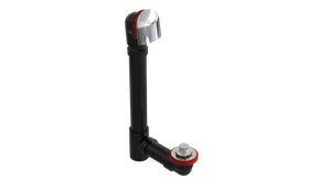 ABS OFFSET WASTE & OVERFLOW LIFT & TURN (6040LZ-CP)