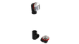 ABS OFFSET WASTE & OVERFLOW LIFT & TURN KIT (6040LZK-CP)