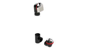 ABS OFFSET WASTE & OVERFLOW PUSH-PULL KIT (6040PPK-CP)