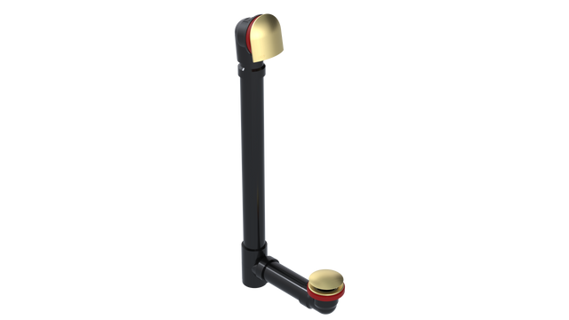 ABS OFFSET WASTE & OVERFLOW CLICKER® EXTENDED (6040Q-20BG)