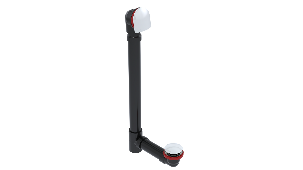 ABS OFFSET WASTE & OVERFLOW CLICKER® EXTENDED (6040Q-20W)