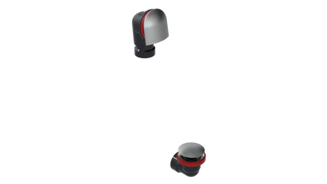 ABS OFFSET WASTE & OVERFLOW CLICKER® HALF KIT (6040QHK)
