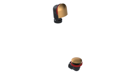 ABS OFFSET WASTE & OVERFLOW CLICKER® HALF KIT (6040QHK)