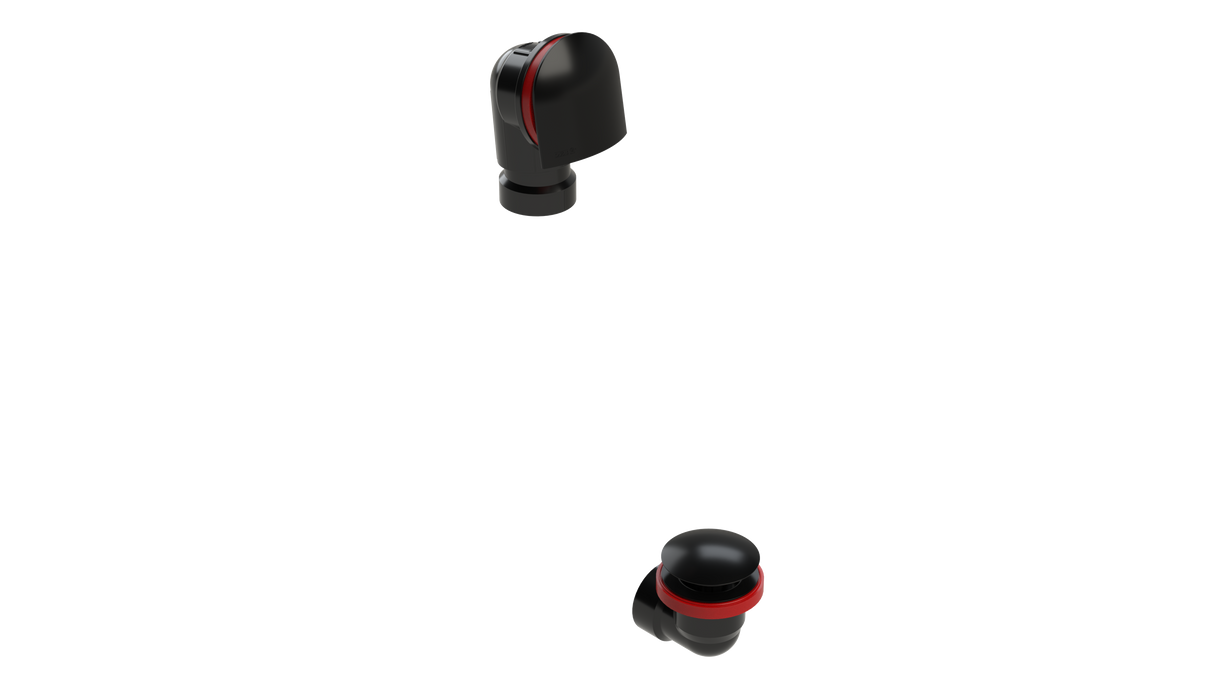 ABS OFFSET WASTE & OVERFLOW CLICKER® HALF KIT (6040QHK)