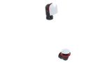 ABS OFFSET WASTE & OVERFLOW CLICKER® HALF KIT (6040QHK)