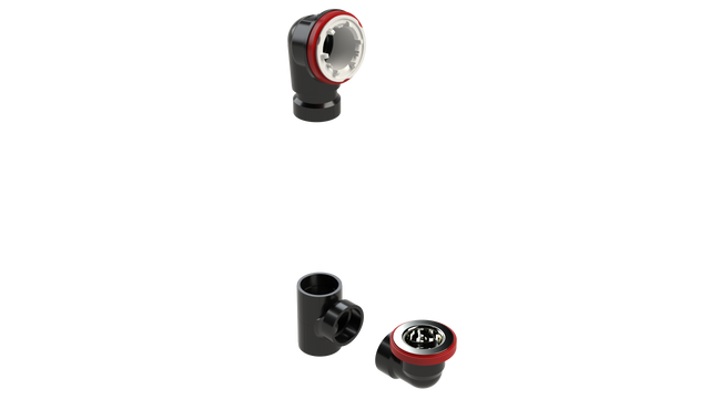 ABS Offset Waste and Overflow Rough-in Kit (6040RI-K)