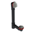 ABS OFFSET WASTE & OVERFLOW TIP-TOE (6040TIP)