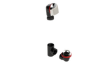 ABS OFFSET WASTE & OVERFLOW TIP-TOE KIT (6040TIPK)