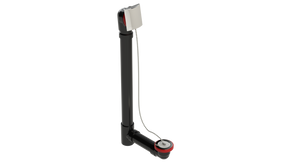 ABS OFFSET WASTE & OVERFLOW PLUG & CHAIN EXTENDED (6041CS-20CP)