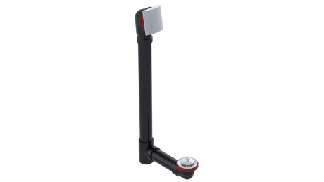 ABS OFFSET WASTE & OVERFLOW LIFT & TURN EXTENDED (6041L-20W)