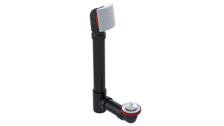 ABS OFFSET WASTE & OVERFLOW LIFT & TURN (6041L)