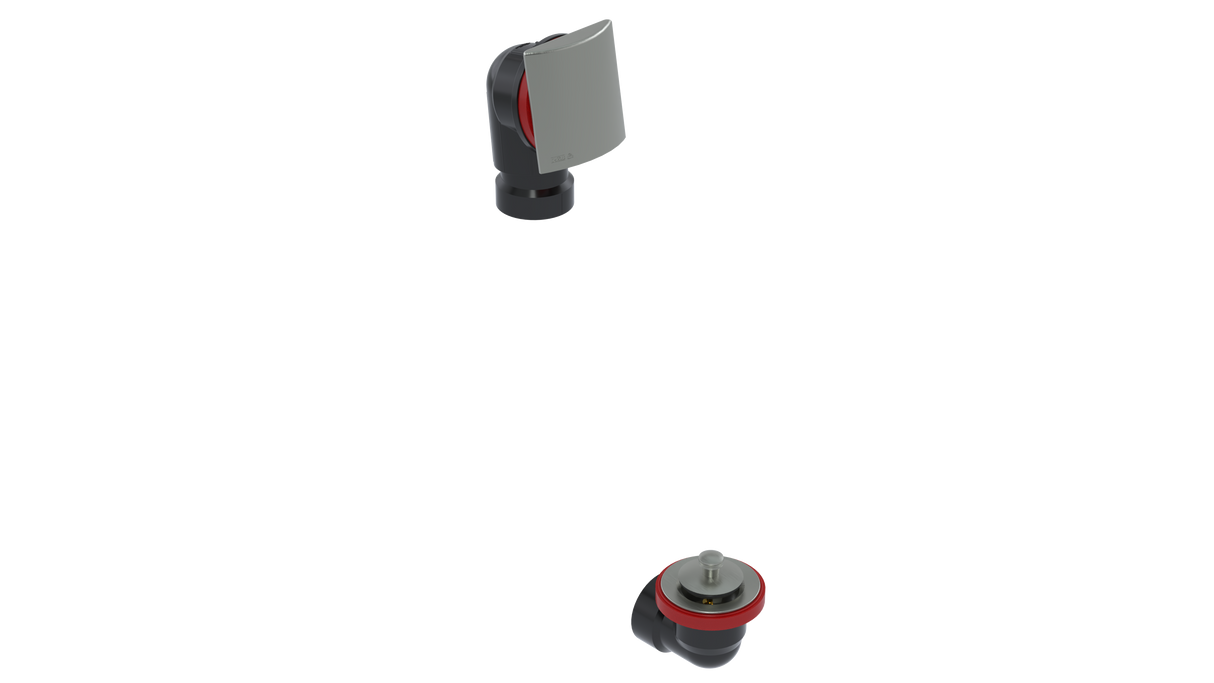 ABS OFFSET WASTE & OVERFLOW LIFT & TURN HALF KIT (6041LHK)