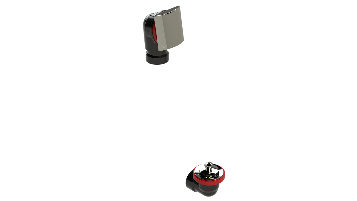 ABS OFFSET WASTE & OVERFLOW LIFT & TURN HALF KIT (6041LHK)
