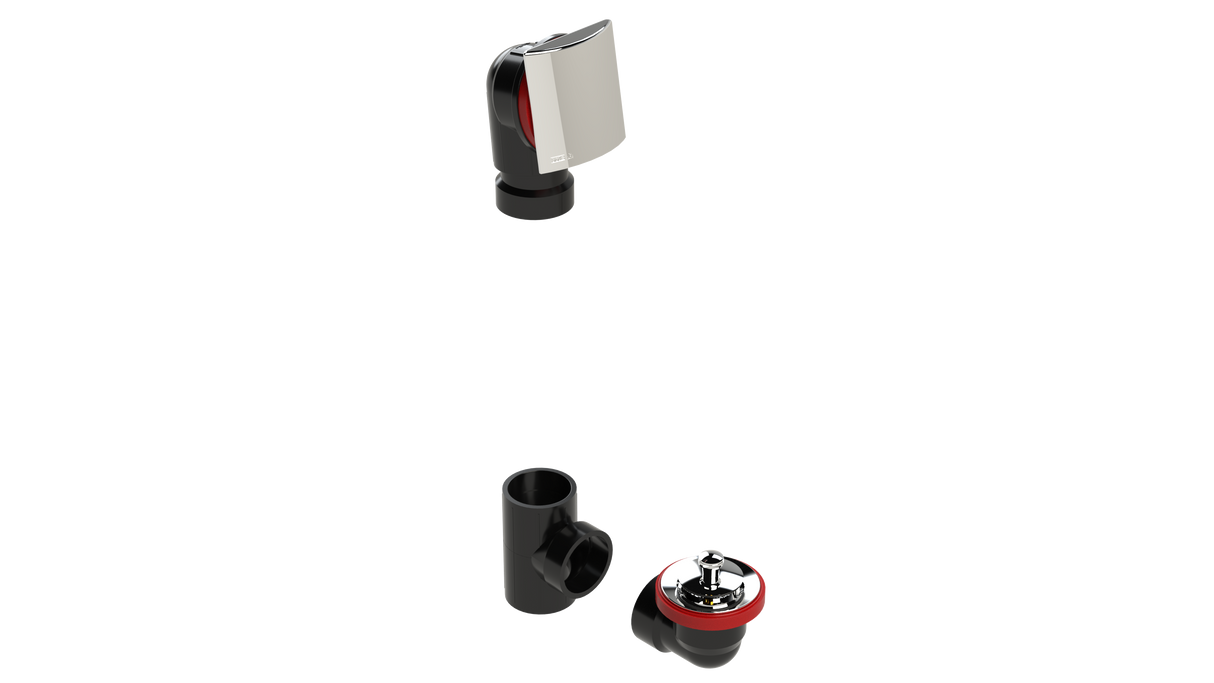 ABS OFFSET WASTE & OVERFLOW LIFT & TURN KIT (6041LK)