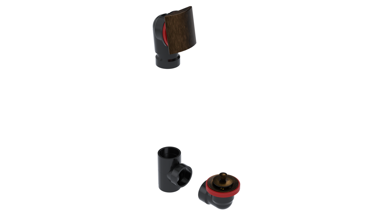 ABS OFFSET WASTE & OVERFLOW LIFT & TURN KIT (6041LK)