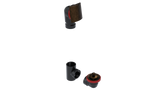 ABS OFFSET WASTE & OVERFLOW LIFT & TURN KIT (6041LK)
