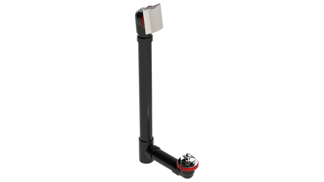 ABS OFFSET DRAIN WASTE & OVERFLOW PUSH-PULL EXTENDED (6041PP-20CP)