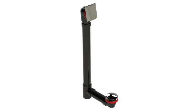 ABS OFFSET WASTE & OVERFLOW CLICKER® EXTENDED (6041Q-20POLN)