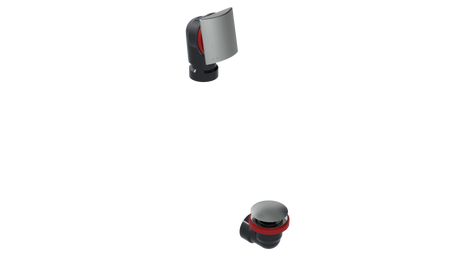 ABS OFFSET WASTE & OVERFLOW CLICKER® HALF KIT (6041QHK)
