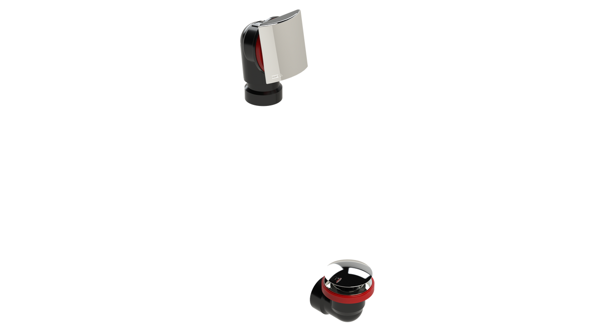 ABS OFFSET WASTE & OVERFLOW CLICKER® HALF KIT (6041QHK)