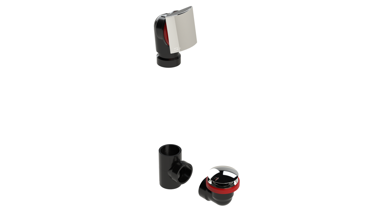 ABS OFFSET WASTE & OVERFLOW CLICKER® KIT (6041QK)