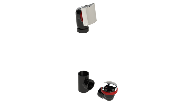ABS OFFSET WASTE & OVERFLOW CLICKER® KIT (6041QK)