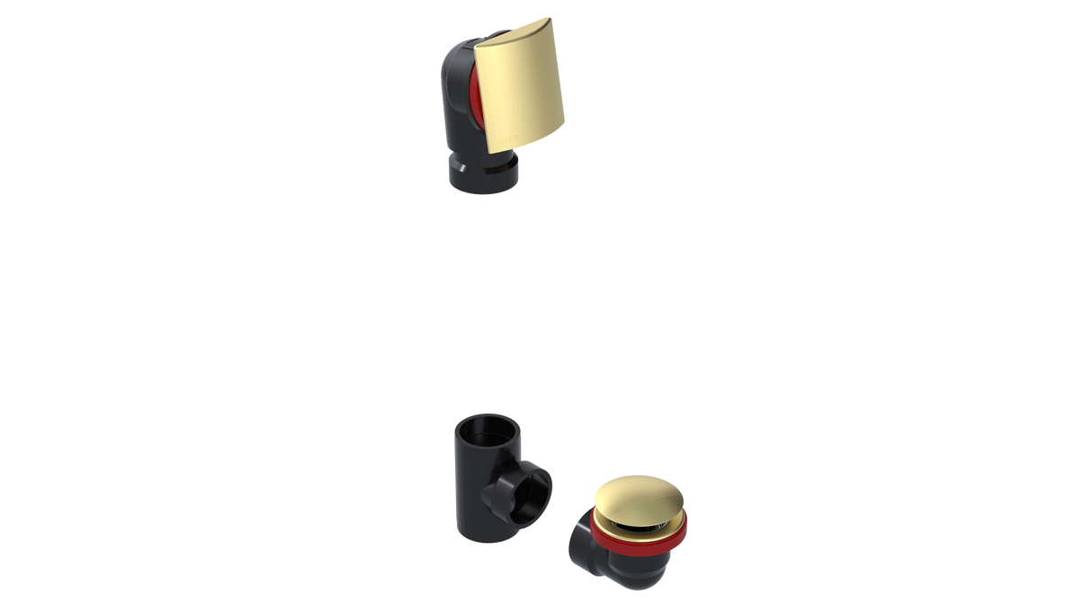 ABS OFFSET WASTE & OVERFLOW CLICKER® KIT (6041QK)