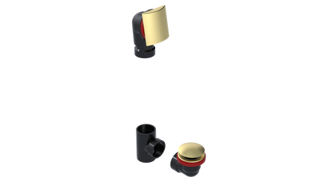 ABS OFFSET WASTE & OVERFLOW CLICKER® KIT (6041QK)