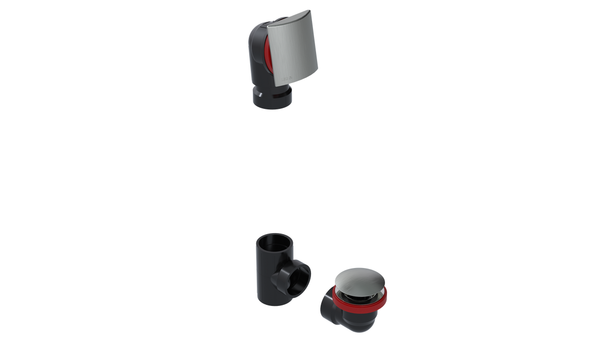 ABS OFFSET WASTE & OVERFLOW CLICKER® KIT (6041QK)