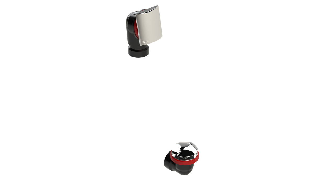 ABS OFFSET WASTE & OVERFLOW TWIRL® HALF KIT (6041THK)