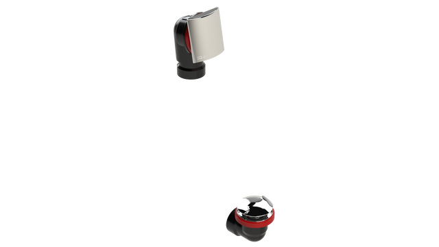 ABS OFFSET WASTE & OVERFLOW TWIRL® HALF KIT (6041THK)