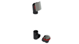 ABS OFFSET WASTE & OVERFLOW TIP-TOE KIT (6041TIPK)