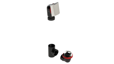ABS OFFSET WASTE & OVERFLOW TIP-TOE KIT (6041TIPK)