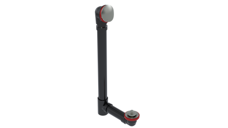 ABS OFFSET WASTE & OVERFLOW LIFT & TURN EXTENDED (6042L-20BN)
