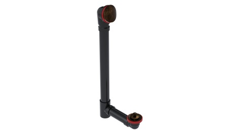 ABS OFFSET WASTE & OVERFLOW LIFT & TURN EXTENDED (6042L-20VB)