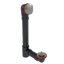 ABS OFFSET WASTE & OVERFLOW LIFT & TURN (6042L)